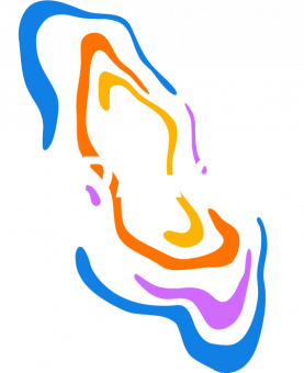 Egderøre podcast sin logo